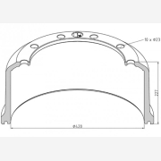ΤΑΜΠΟΥΡΟ SAF 420x180/227mm ΑΦ.300