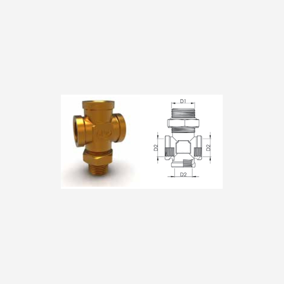 ΣΤΑΥΡΟΣ 16X1.5 3Θ-22X1.5 ΑΡΣ